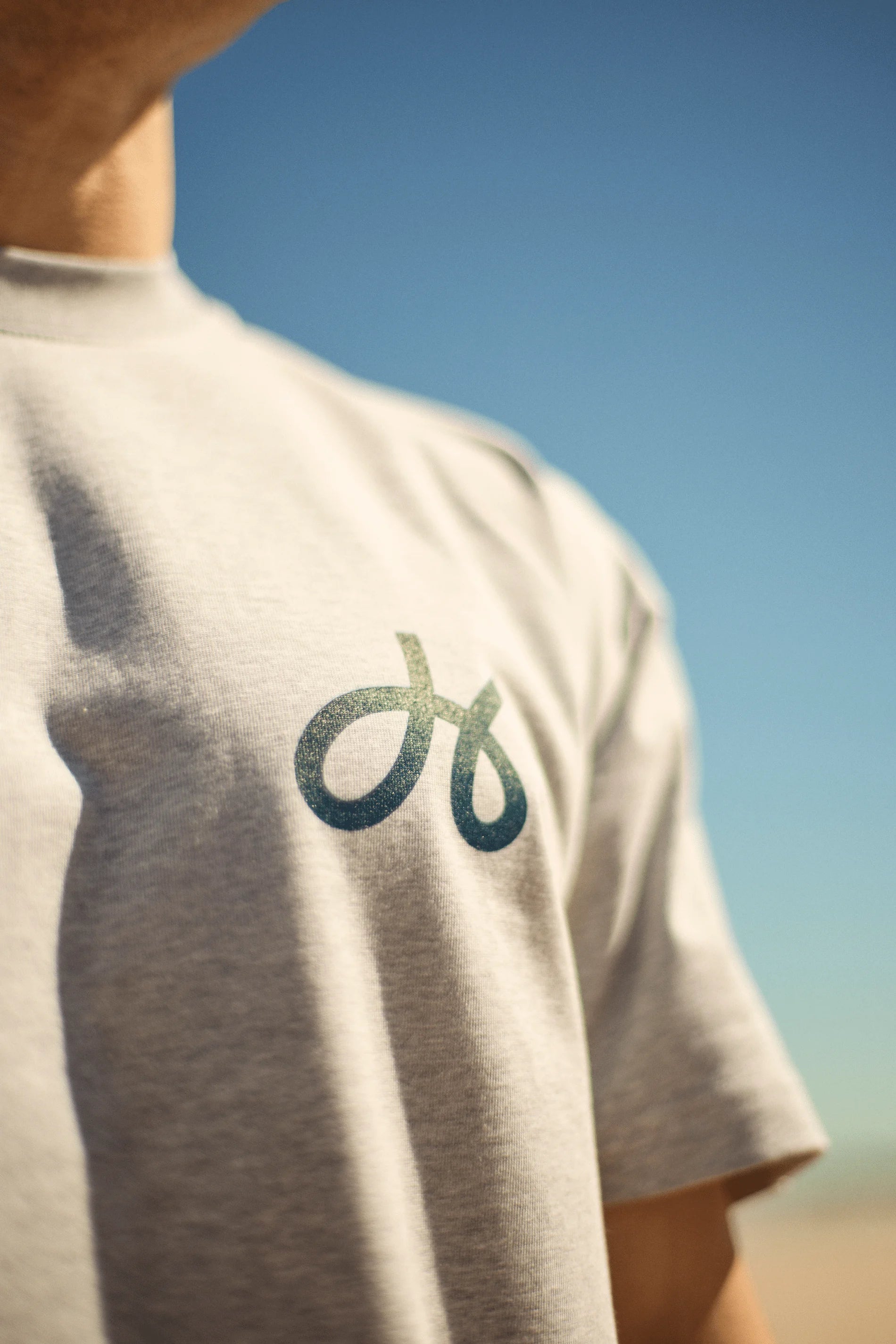 Hoola Unisex Graphic Box Tee -  Heather Grey